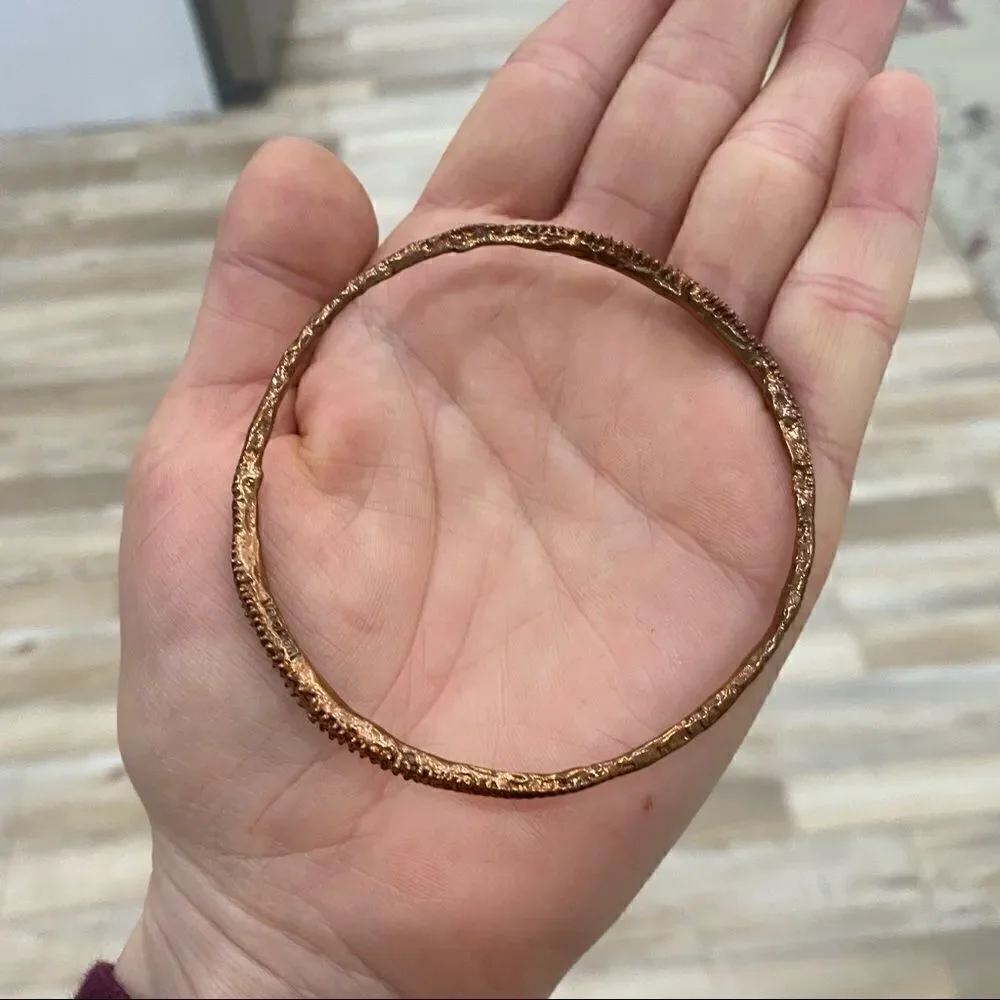 VERAMEAT Spine Marygoround Copper Bangle Bracelet